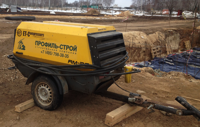 Компрессор прицеп ROTAIR RM 36